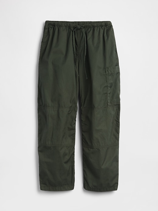 Image number 6 showing, Mid Rise Twill Easy Barrel Utility Pants
