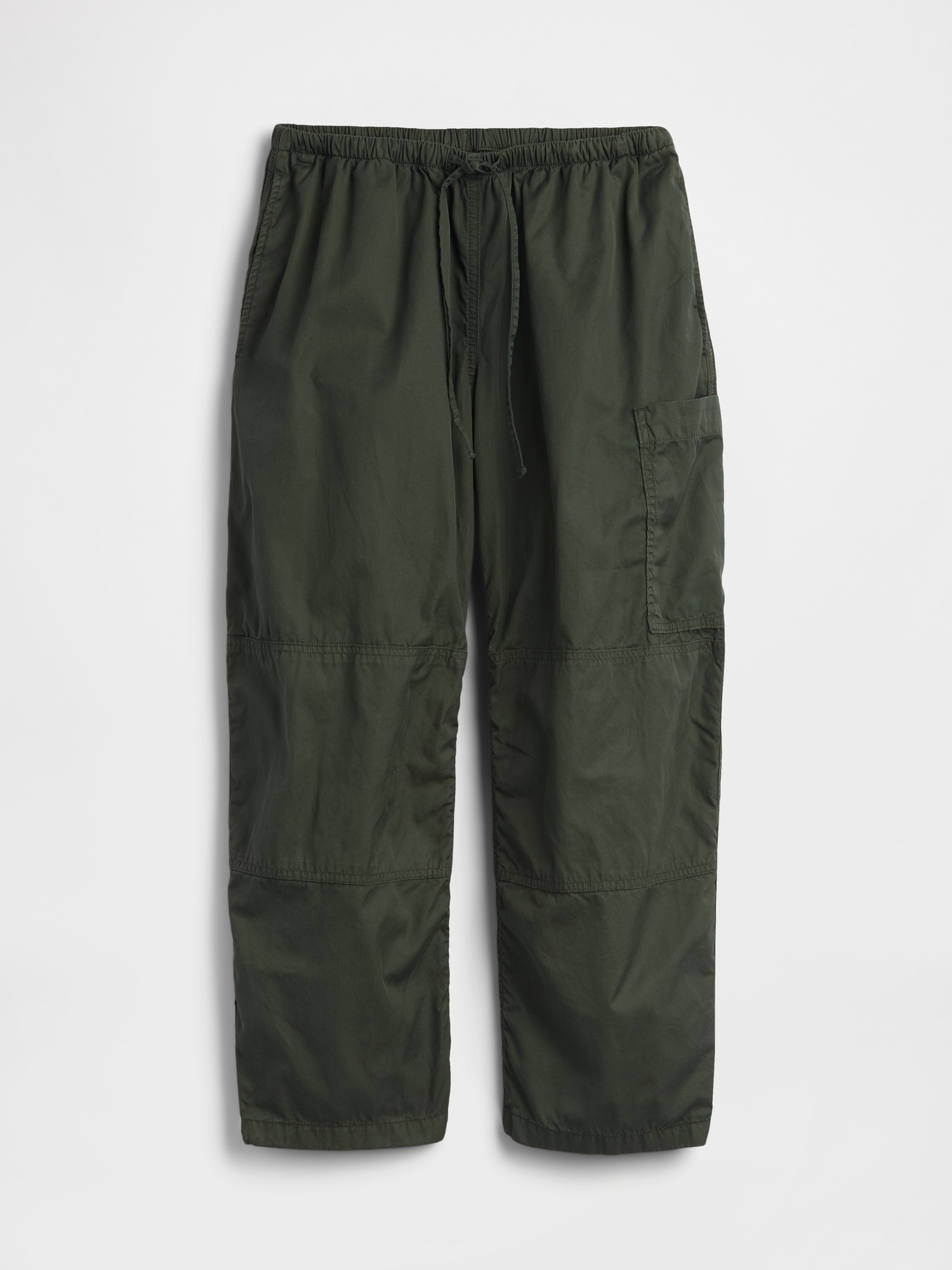 Женские брюки Gap Mid Rise Twill Easy Barrel Utility Pants — фото 6