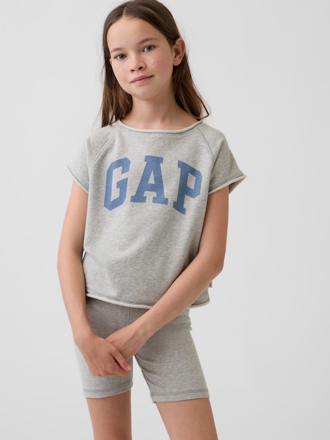 Kids VintageSoft Terry Raglan Graphic Sweatshirt