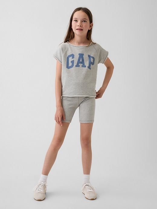 Image number 4 showing, Kids VintageSoft Terry Raglan Graphic Sweatshirt