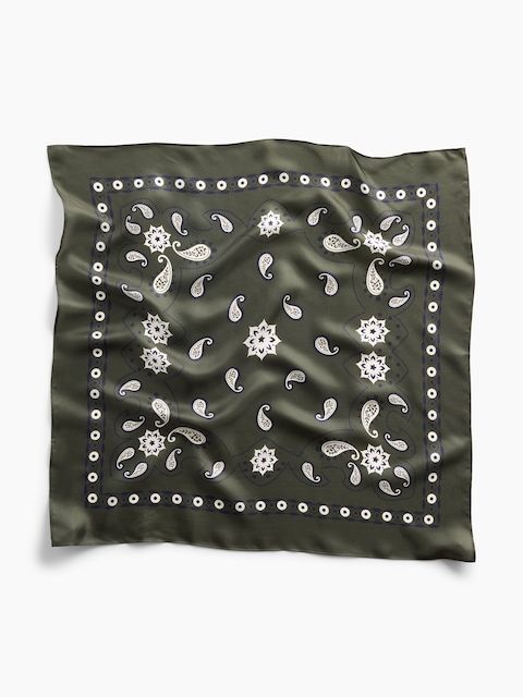 100% Silk Bandana