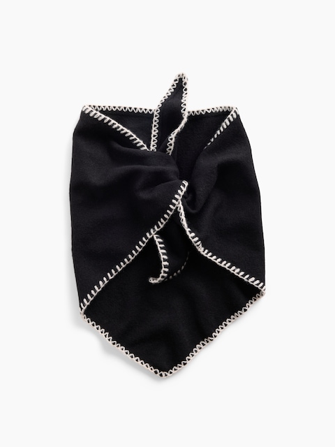 CashSoft Whipstitch Bandana Scarf