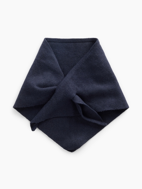 Knit Triangle Scarf