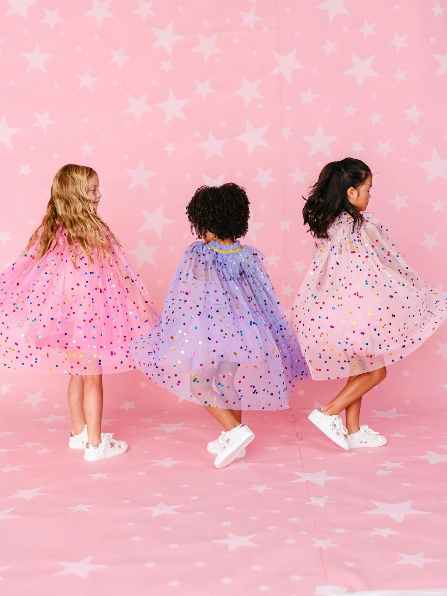 Детская накидка Gap Sweet Wink Confetti, цвет: Лавандовый — фото 3