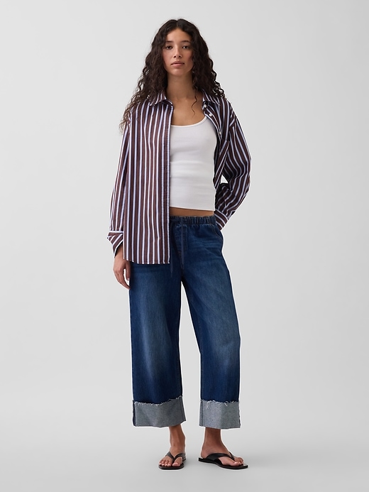 Image number 1 showing, Low Rise '90s Loose Easy Crop Jeans