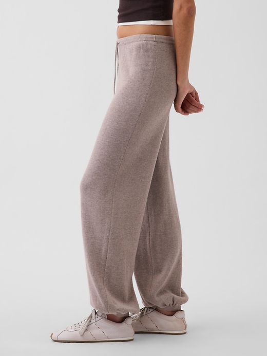 Image number 3 showing, 100% Cotton Relaxed Sweater Joggers