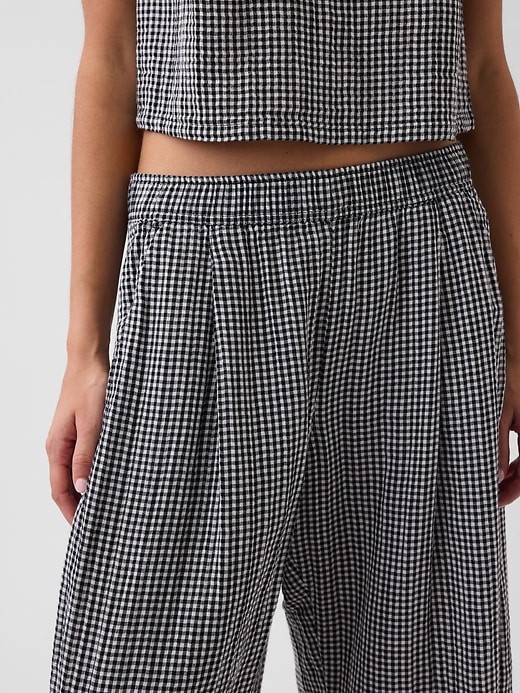 Image number 7 showing, Cotton Gauze Easy Barrel Pants