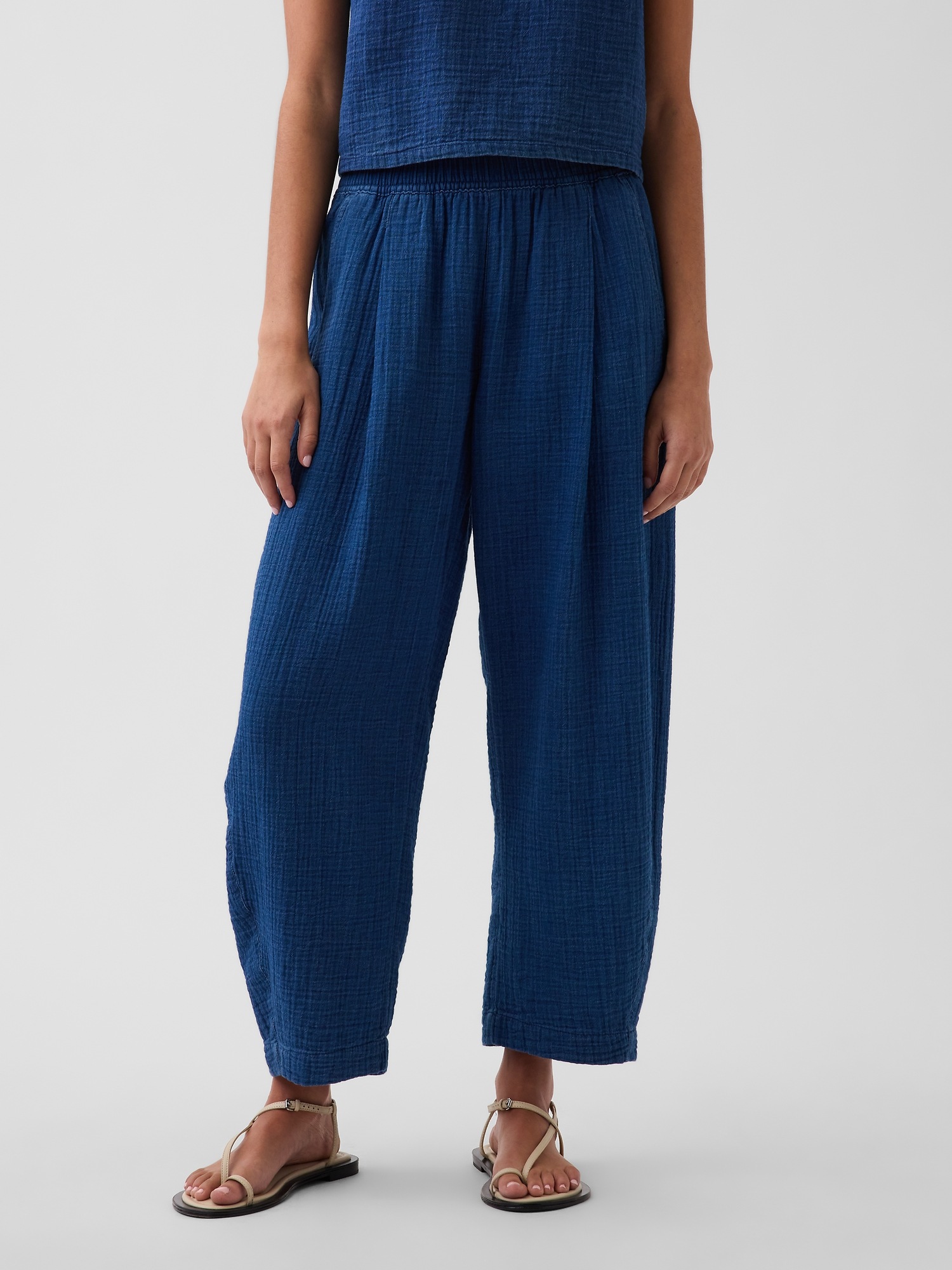 Женские джинсы Gap Cotton Gauze Denim Easy Pants — фото 2