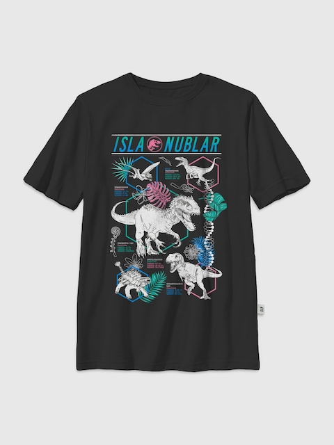 Kids Jurassic World Isla Nublar Dinos Graphic T-Shirt