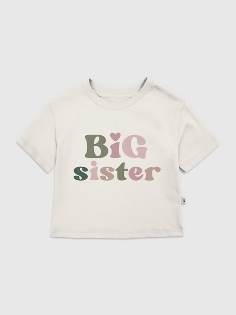 Toddler Big Sister Graphic T-Shirt