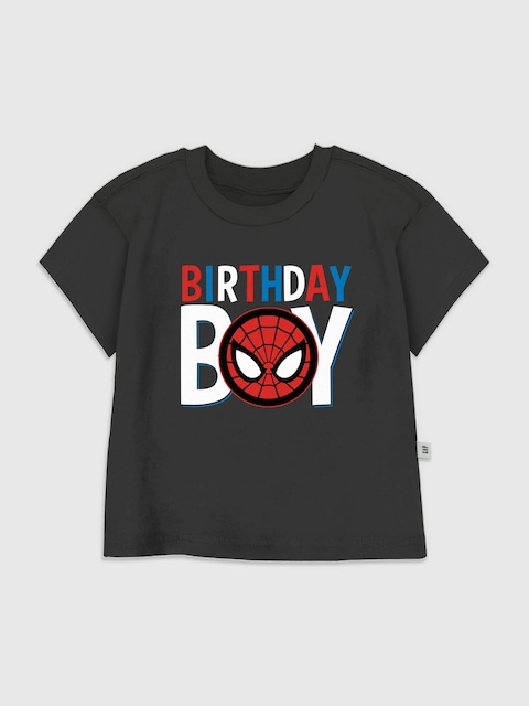 Toddler Spider-Man Birthday Boy Graphic T-Shirt