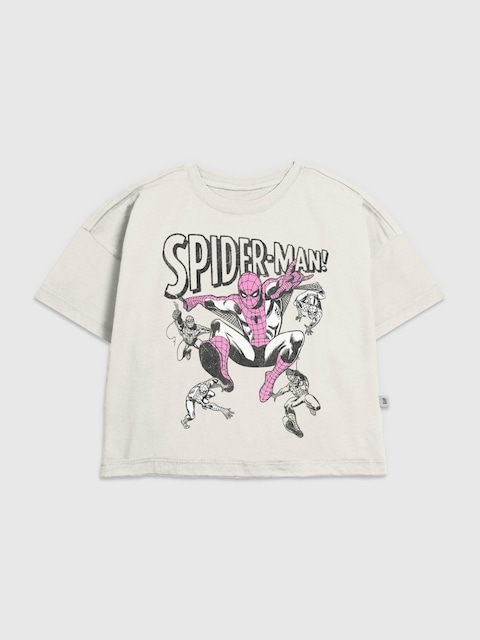 Kids Spider-Man Vintage Poses Graphic T-Shirt