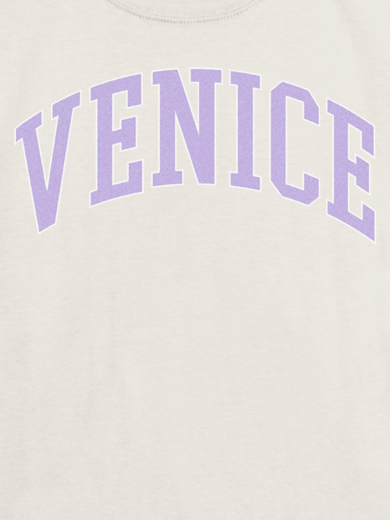Детская футболка Gap Venice Varsity Graphic, цвет: Молочный белый — фото 2