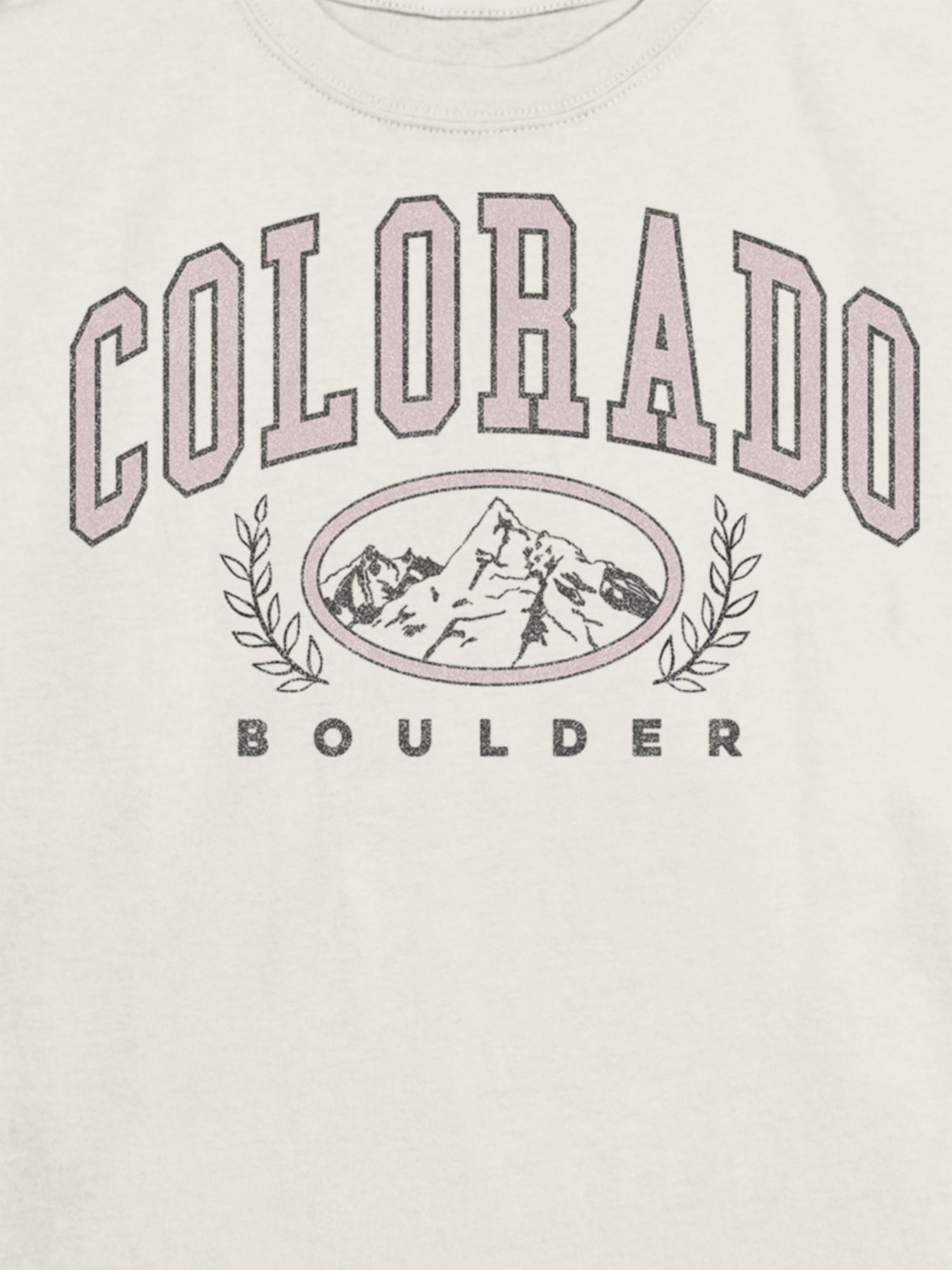 Детская футболка Gap Colorado Varsity Graphic, цвет: Молочный белый — фото 3