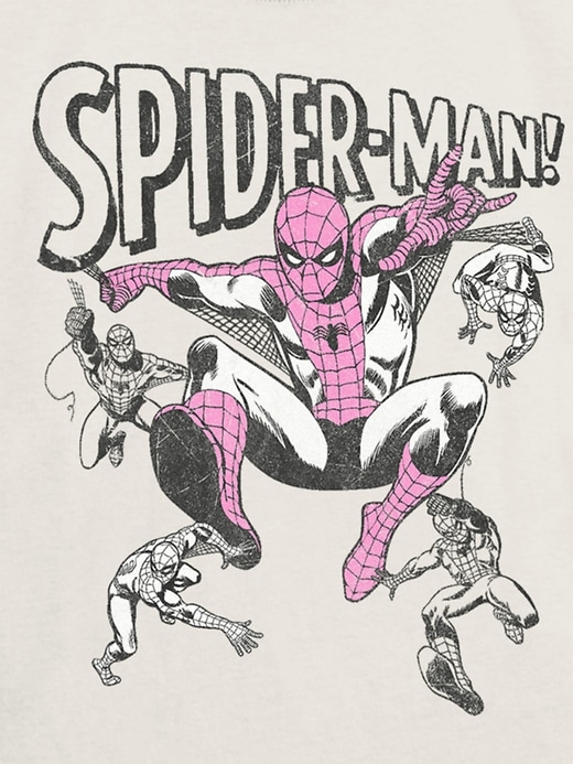 Image number 3 showing, Kids Spider-Man Vintage Poses Graphic T-Shirt