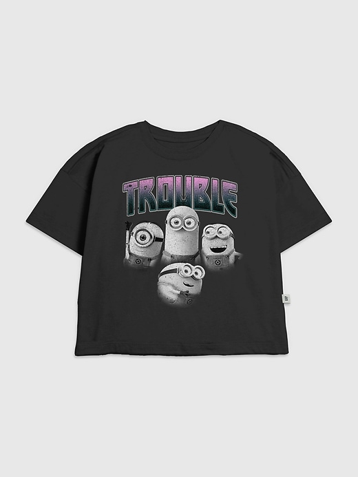 Image number 1 showing, Kids Minions Trouble Graphic T-Shirt