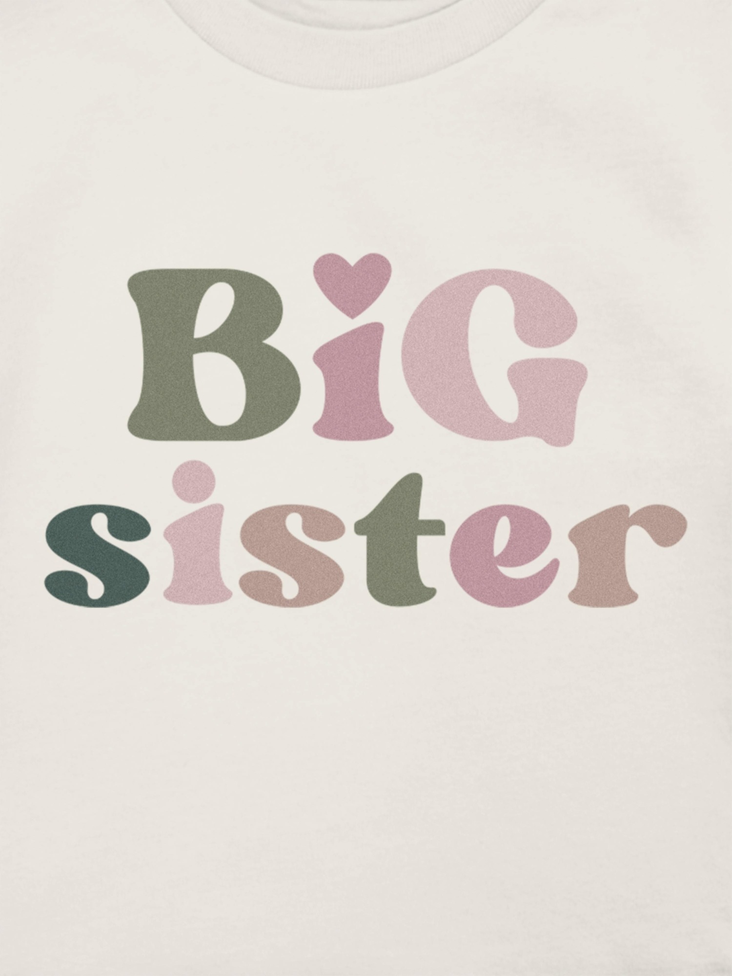 Детская футболка Gap с принтом Big Sister — фото 3