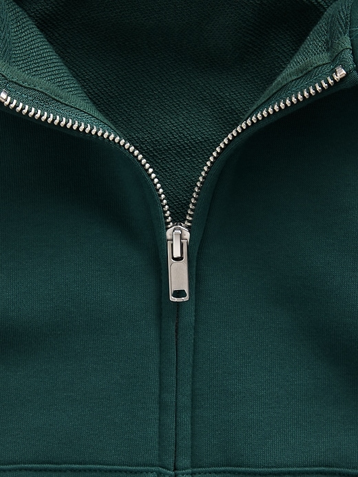 Image number 4 showing, VintageSoft Terry Oversized Wedge Zip Hoodie