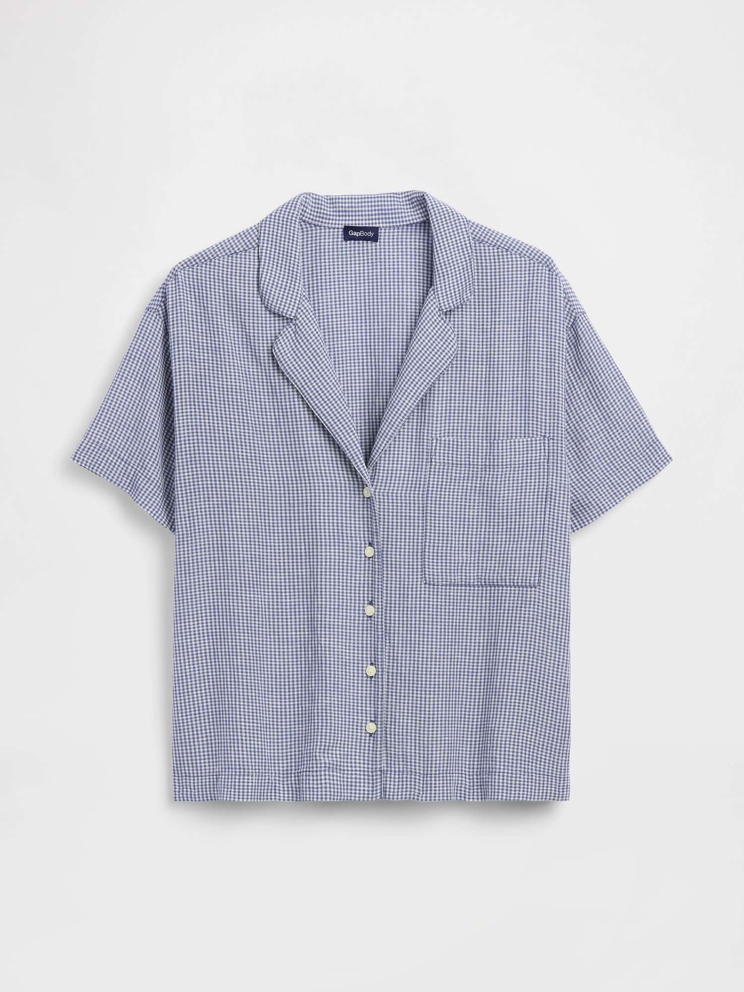 Crinkle Gauze Oversized PJ Shirt