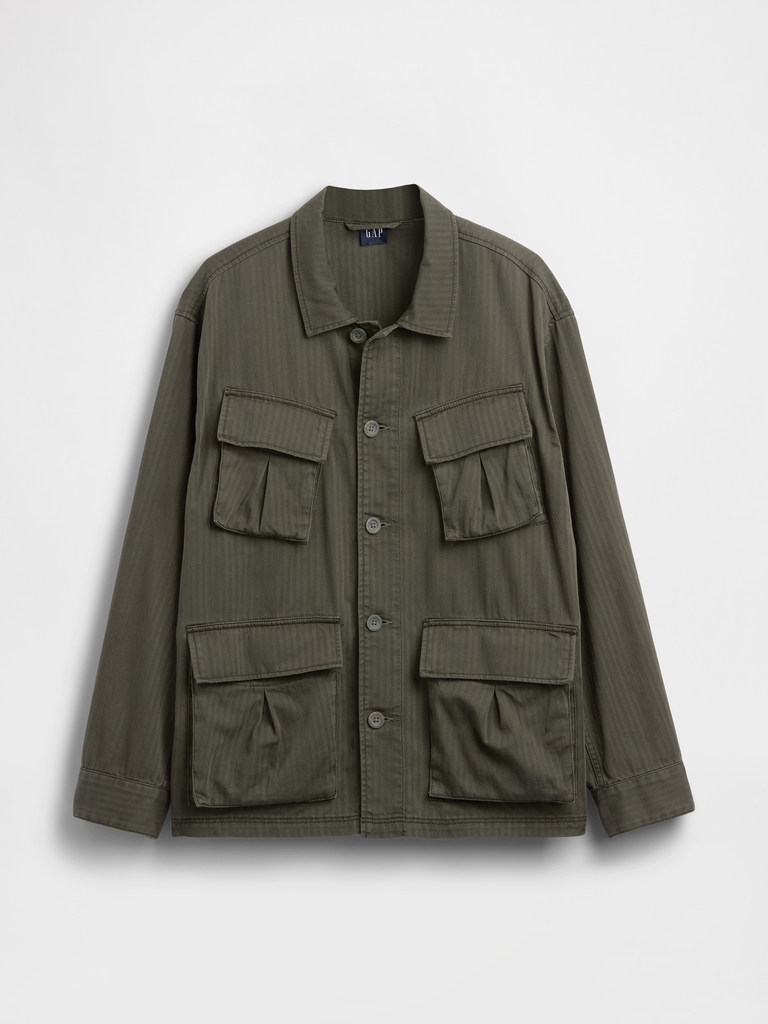 Женские куртки Gap Relaxed Field Jacket — фото 4
