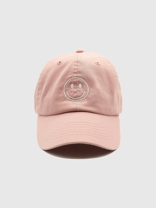 Image number 2 showing, Rey to Z Kids and Toddler Smiley Face Hat