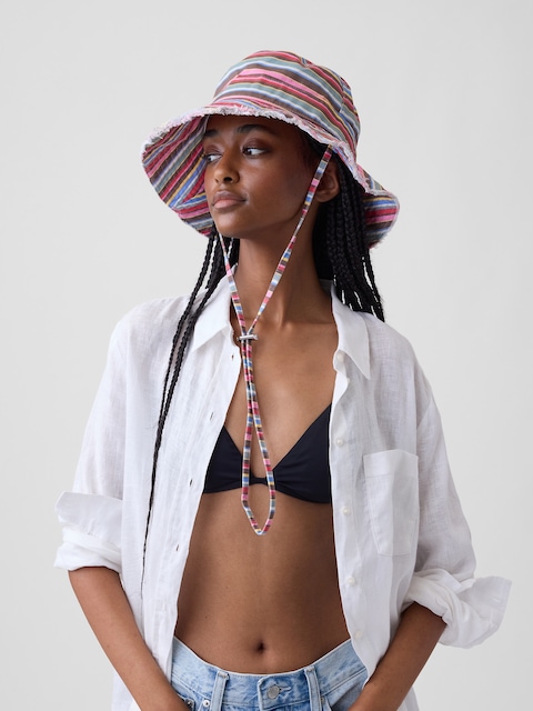 Frayed Bucket Hat