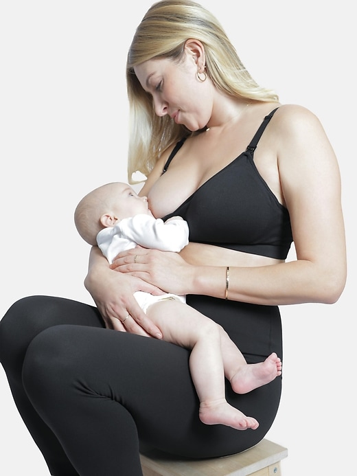 Image number 3 showing, Ingrid and Isabel Maternity Cooling Nursing and Pumping Bra