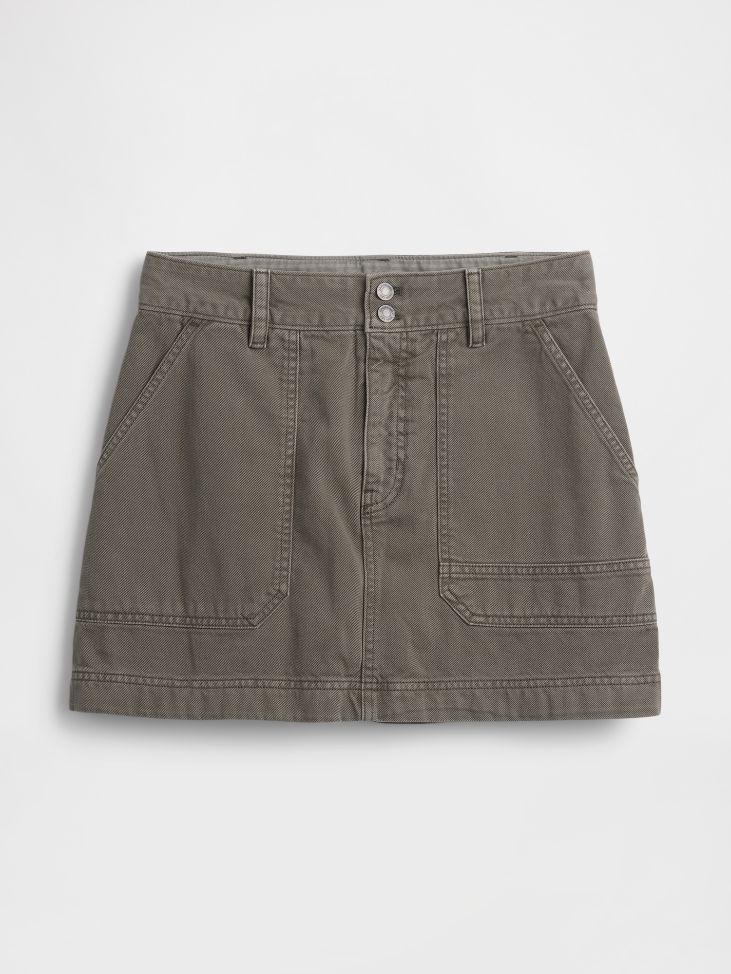 Женские юбки Gap High Rise Mini Utility Skort — фото 5