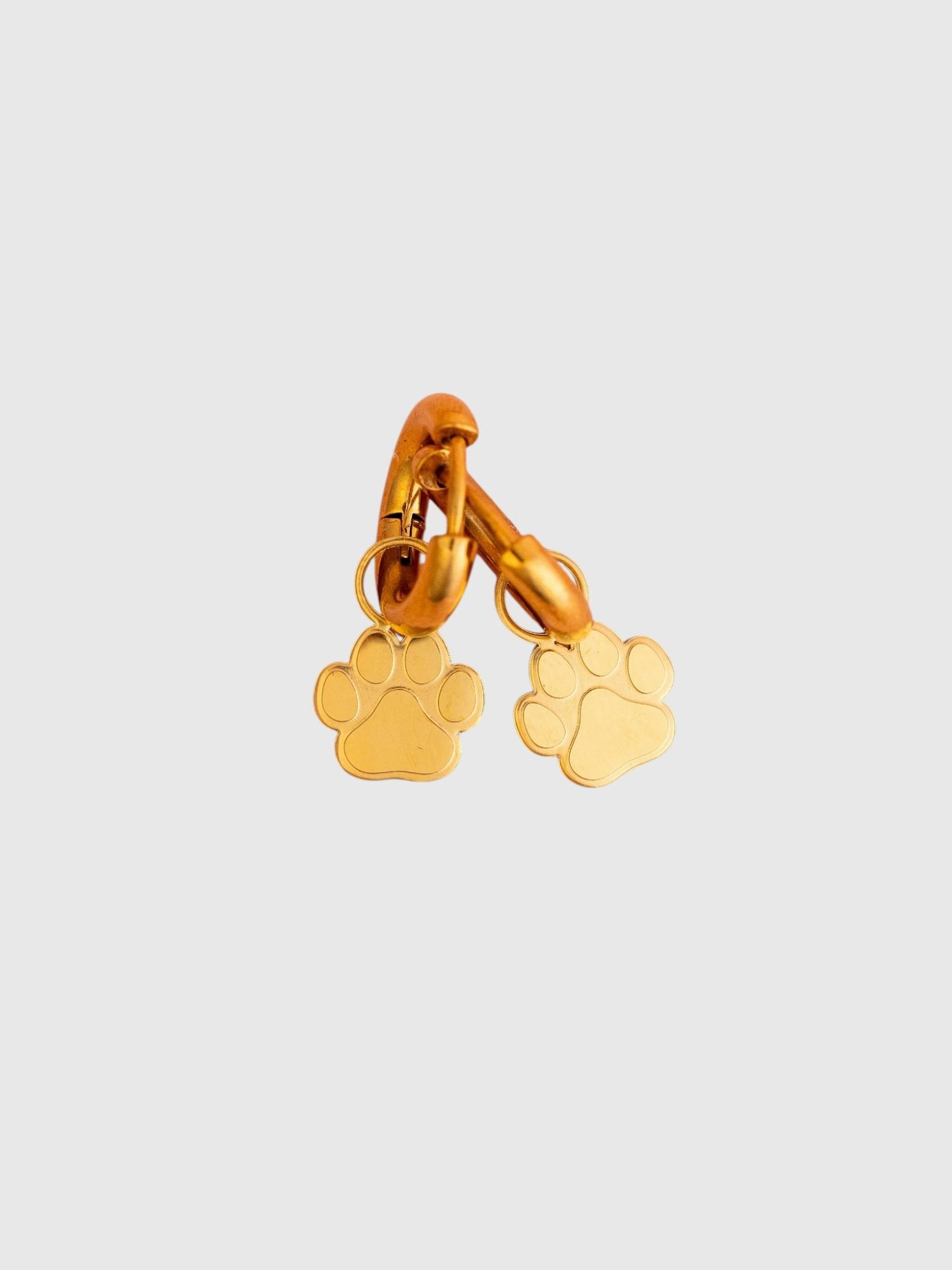 Детские серьги-конго Gap Pierced Co Paw Print — фото 2