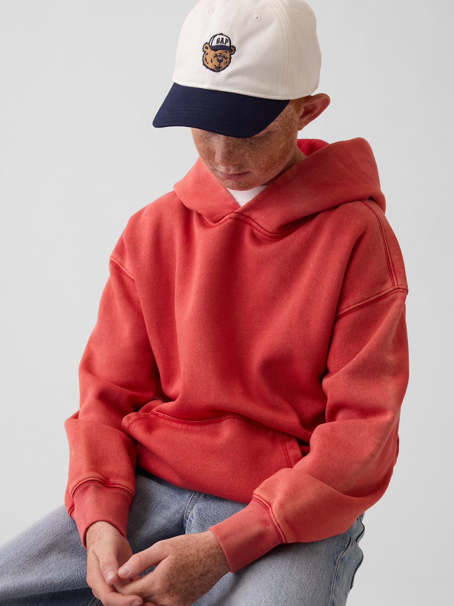 Детская бейсболка Gap Brannan Bear — фото 2