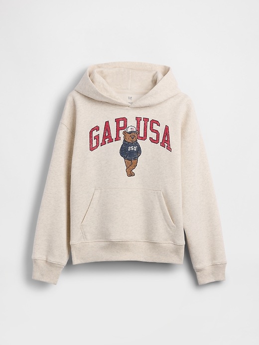 Image number 2 showing, Kids VintageSoft Relaxed Brannan Bear Logo Hoodie