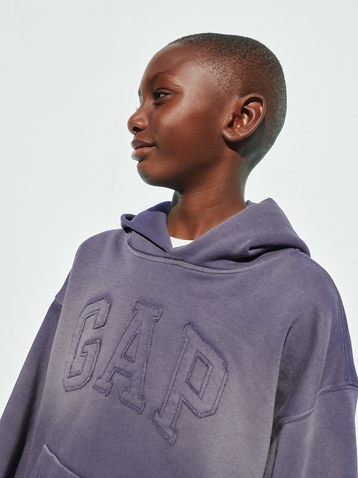 Image number 6 showing, Kids VintageSoft Relaxed Logo Hoodie