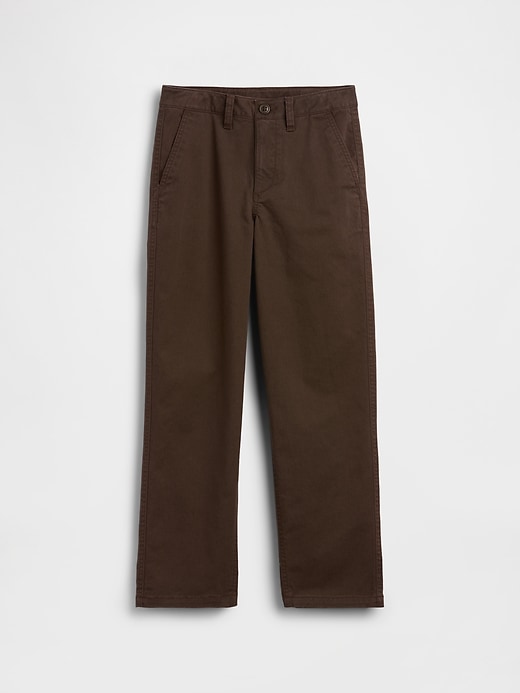 Image number 2 showing, Kids Modern Uniform Loose Khakis