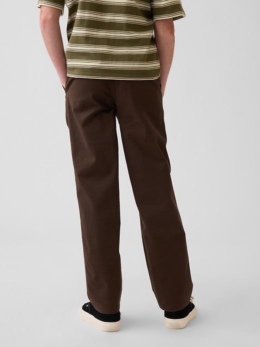 Image number 4 showing, Kids Modern Uniform Loose Khakis