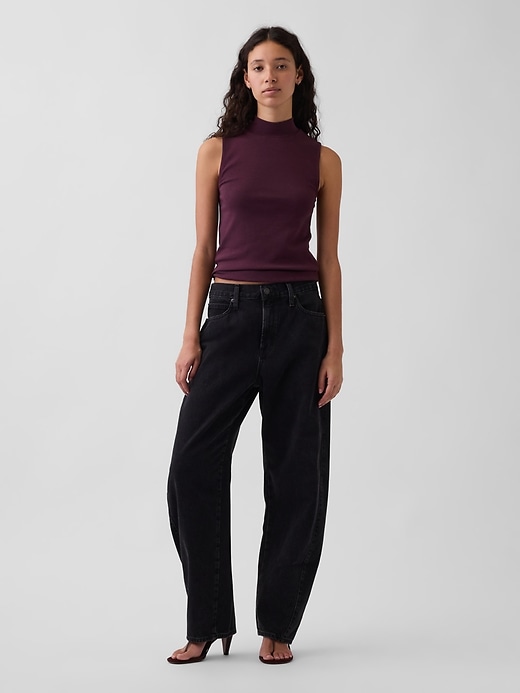 Image number 2 showing, Modern Mockneck Tank Top