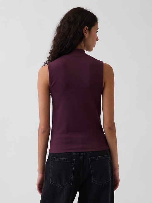 Image number 3 showing, Modern Mockneck Tank Top