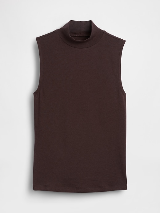 Image number 5 showing, Modern Mockneck Tank Top