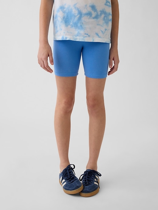 Image number 3 showing, Kids Foldover Bike Shorts