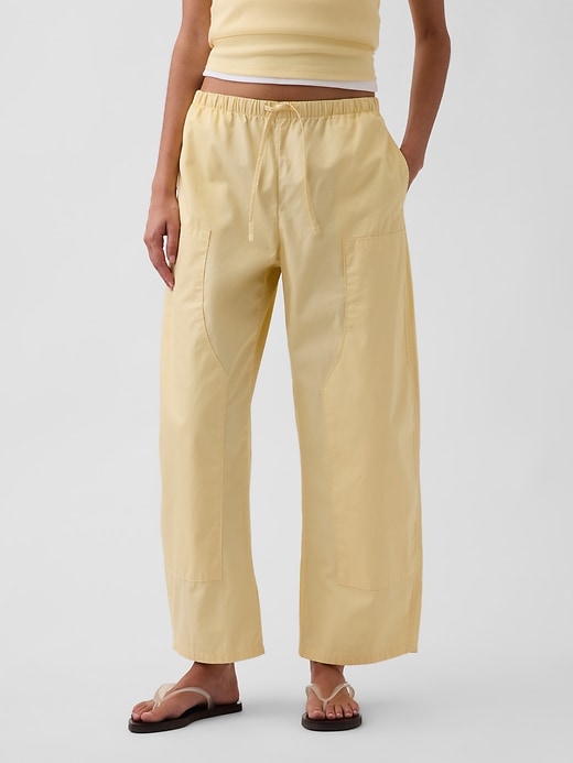 Image number 2 showing, Twill Easy Double-Knee Barrel Pants