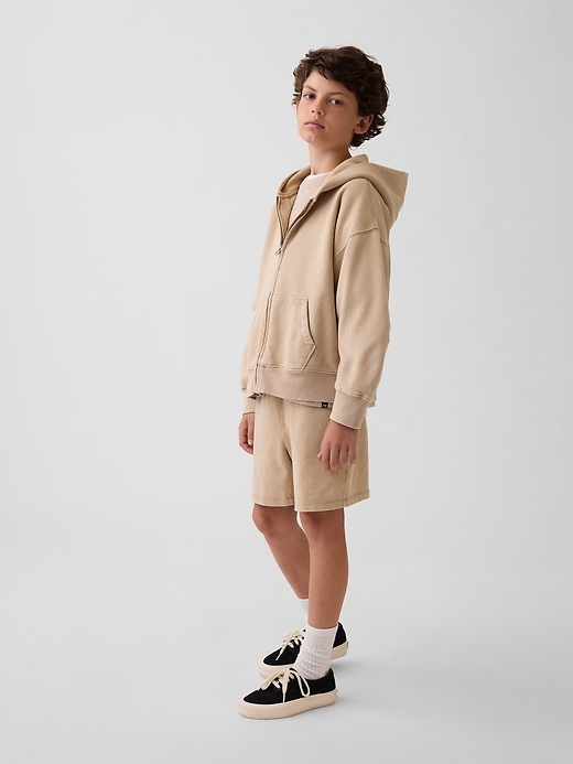 Image number 4 showing, Kids VintageSoft Relaxed Zip Hoodie