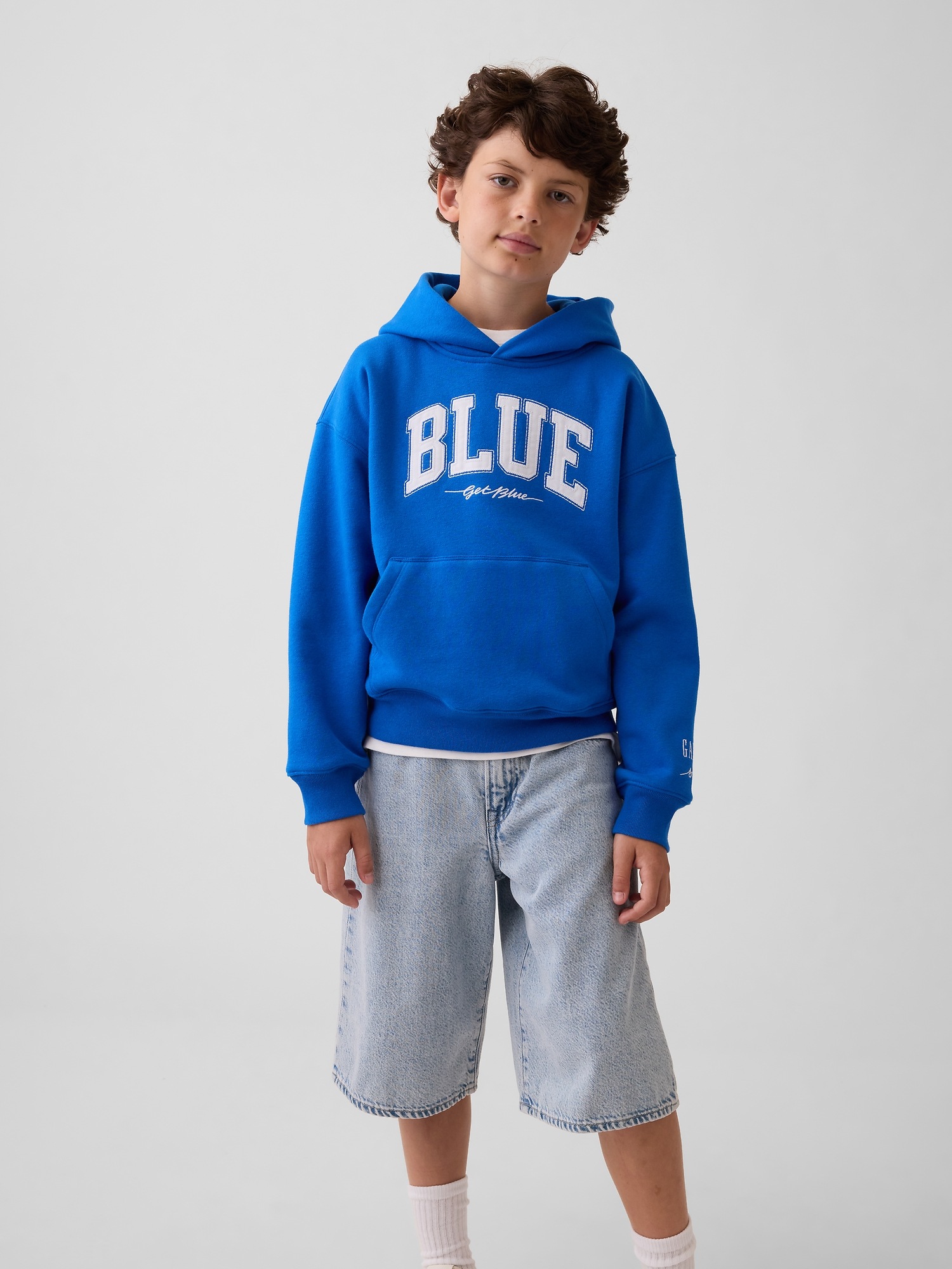 Get Blue Kids VintageSoft Relaxed Hoodie