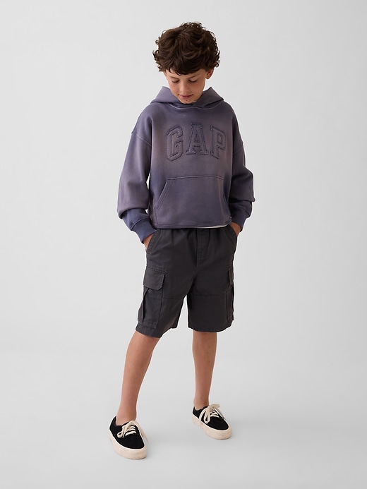 Image number 4 showing, Kids VintageSoft Relaxed Logo Hoodie