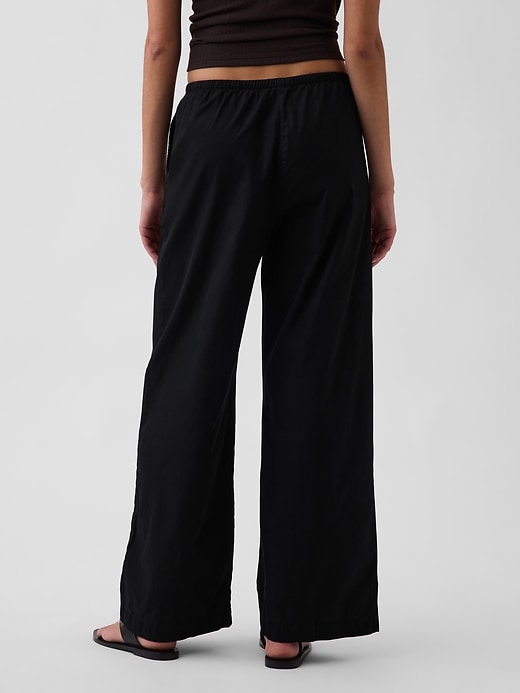 Image number 4 showing, Mid Rise Relaxed Easy Wide-Leg Pants