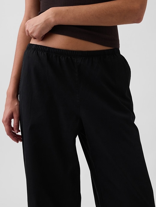 Image number 6 showing, Mid Rise Relaxed Easy Wide-Leg Pants