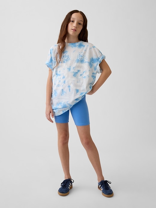 Image number 1 showing, Kids Foldover Bike Shorts