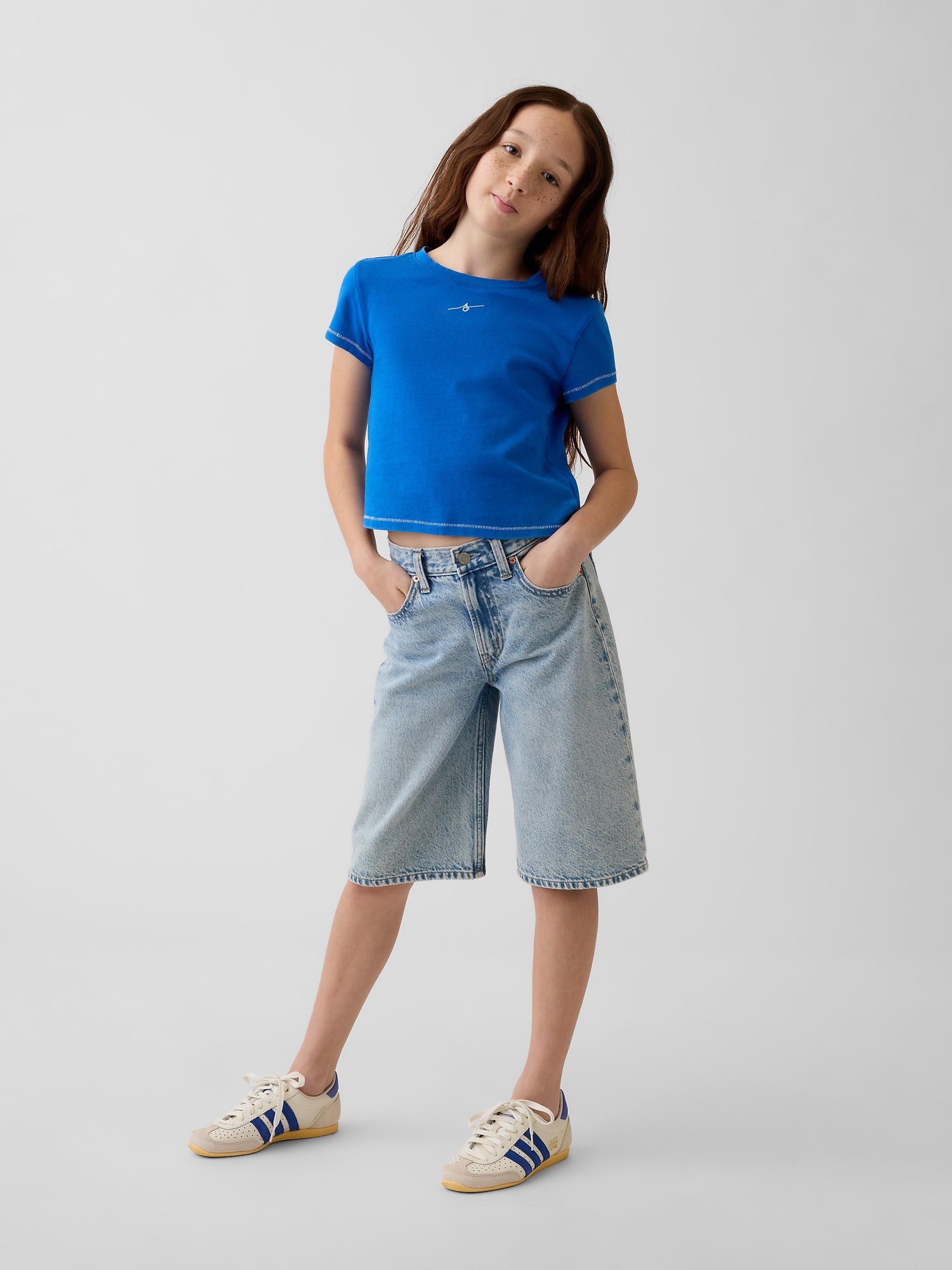 Детские футболки Gap Get Blue Kids Graphic T-Shirt — фото 3