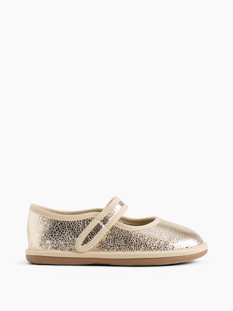 Toddler Metallic Mary Jane Flats