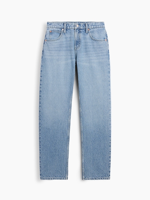 Image number 6 showing, Mid Rise Straight Taper Jeans