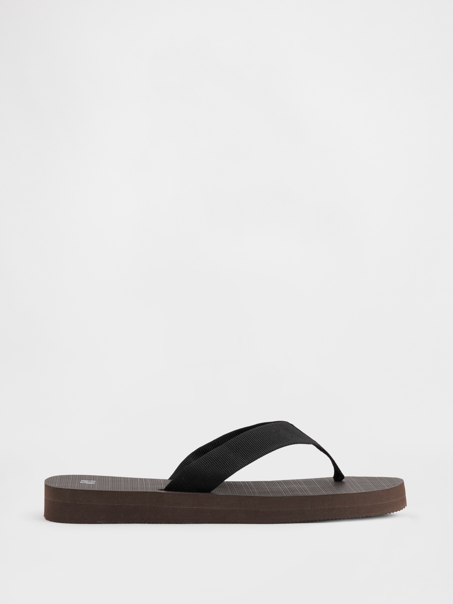 Canvas Platform Flip Flops-GAP|28522