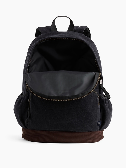 Image number 4 showing, Kids Denim & Corduroy Backpack